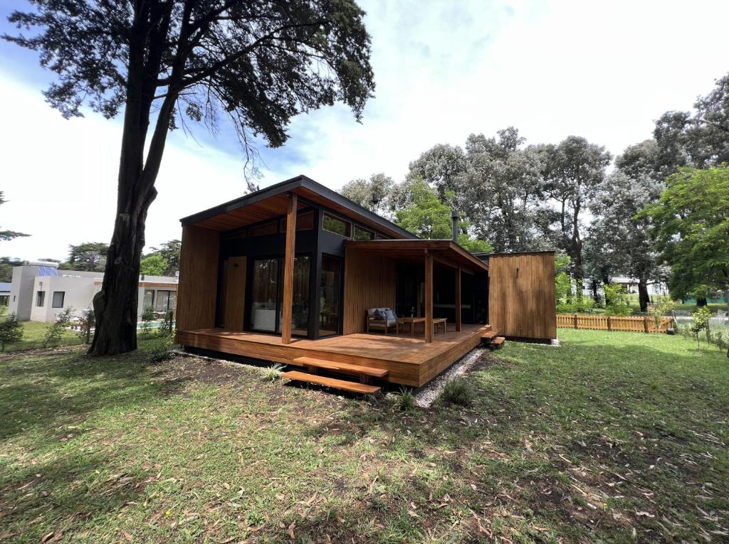 Casa Pancha I Casa en chapa barrio Privado San Benito 4Px - Hola Sur